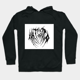 Metal Lettering Hoodie